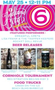 6 Year Anniversary Party at Indiana City @ Indiana City Brewing Company