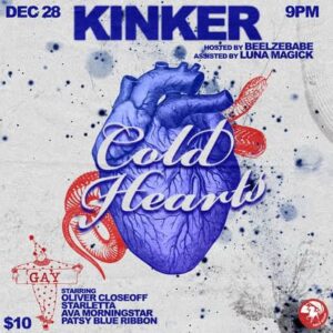 KINKER: Cold Hearts @ The Back Door