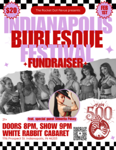 Indy Burlesque Fest Fundraiser @ The White Rabbit Cabaret