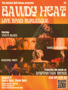 Bawdy Heat: Live Band Burlesque w/ Dysfunktion Brass @ The White Rabbit Cabaret