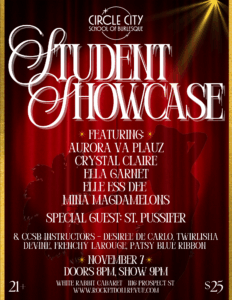 CCSB Student Showcase @ The White Rabbit Cabaret